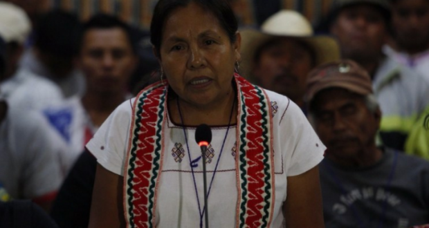 María de Jesús Patricio Martínez, vocera y candidata presidencial indígena