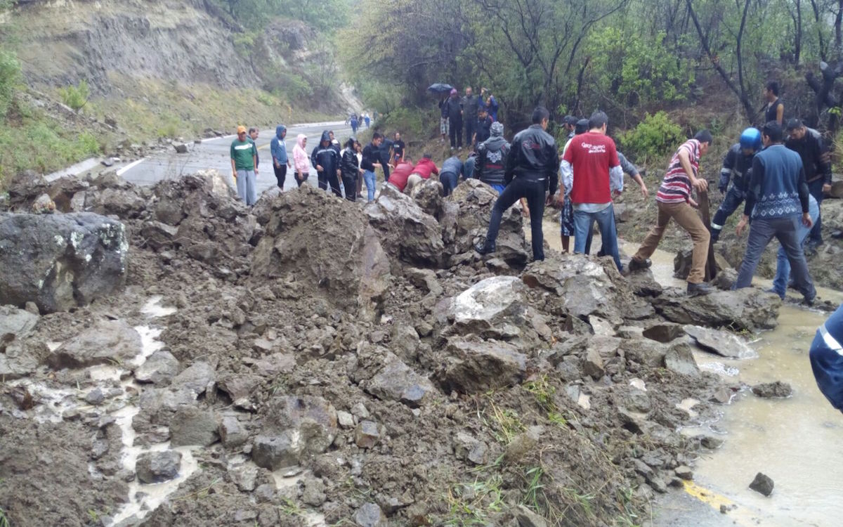 Por Tormenta Tropical Beatriz, alerta para 50 municipios