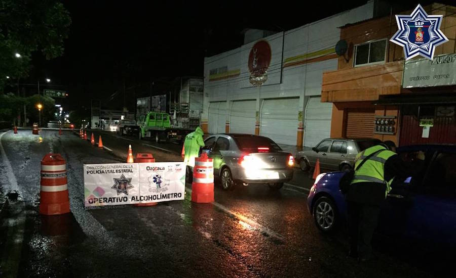 Detiene Policía Vial Estatal a seis infractores en el alcoholímetro