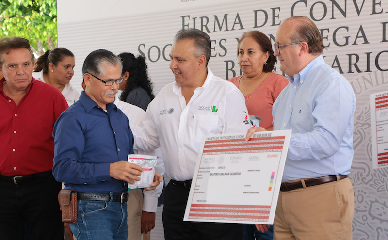 En 5 años, Liconsa instaló en Morelos 50 lecherías, misma cantidad creada por los dos sexenios anteriores: HP