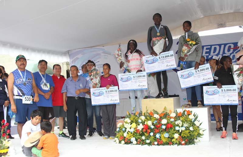 Legión africana conquista Medio Maratón Internacional Acreimex