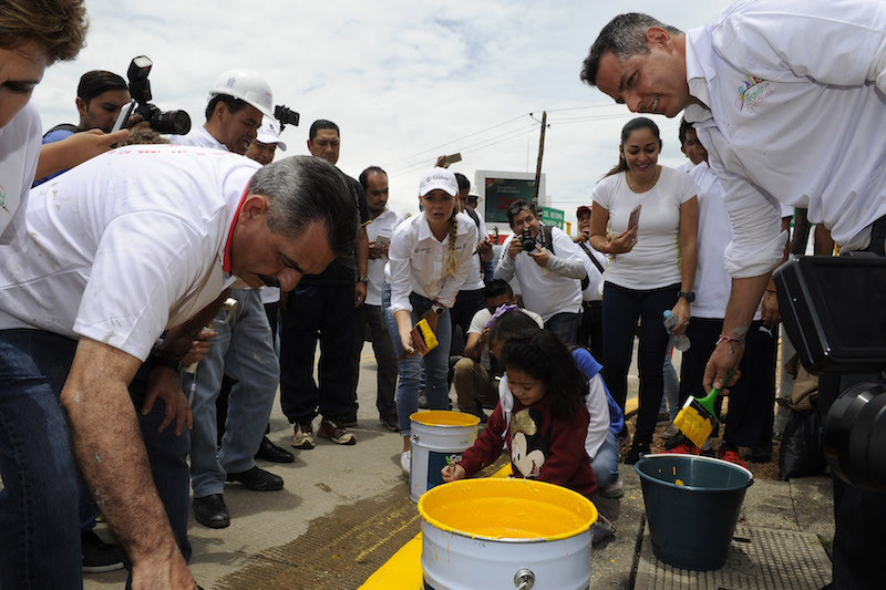 Miles de oaxaqueños se unen para embellecer la capital