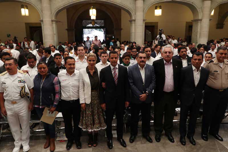 Murat presenta su PED y advierte a Gabinete: “quien no dé resultados no tiene lugar en este Gobierno”