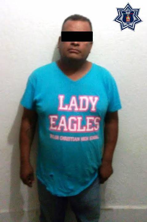 Sujeto acusado de lesiones fue detenido por policías estatales en el zócalo capitalino