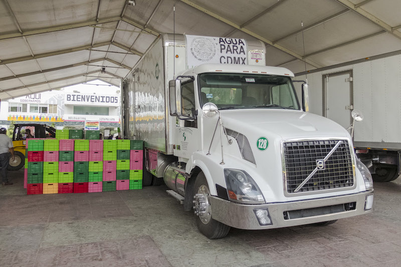 Envía Liconsa 81 mil litros de agua para consumo humano a la Delegación Iztapalapa, CDMX