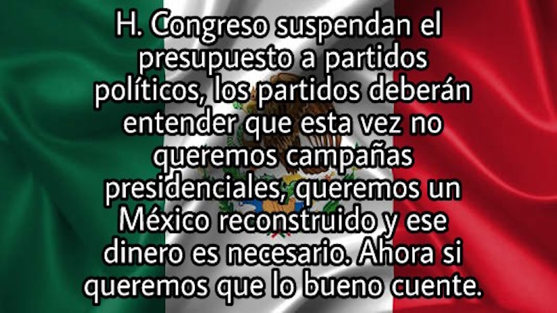 Funcionó presión ciudadana: Alista Congreso reformas para eliminar recursos a partidos