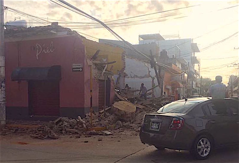 En Oaxaca, aumentan a 45 las personas fallecidas por el terremoto