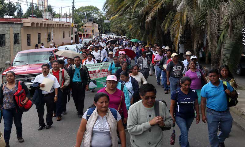Rechaza S-22 recomendación de CNDH y continuará su lucha hasta ver en la cárcel a culpables