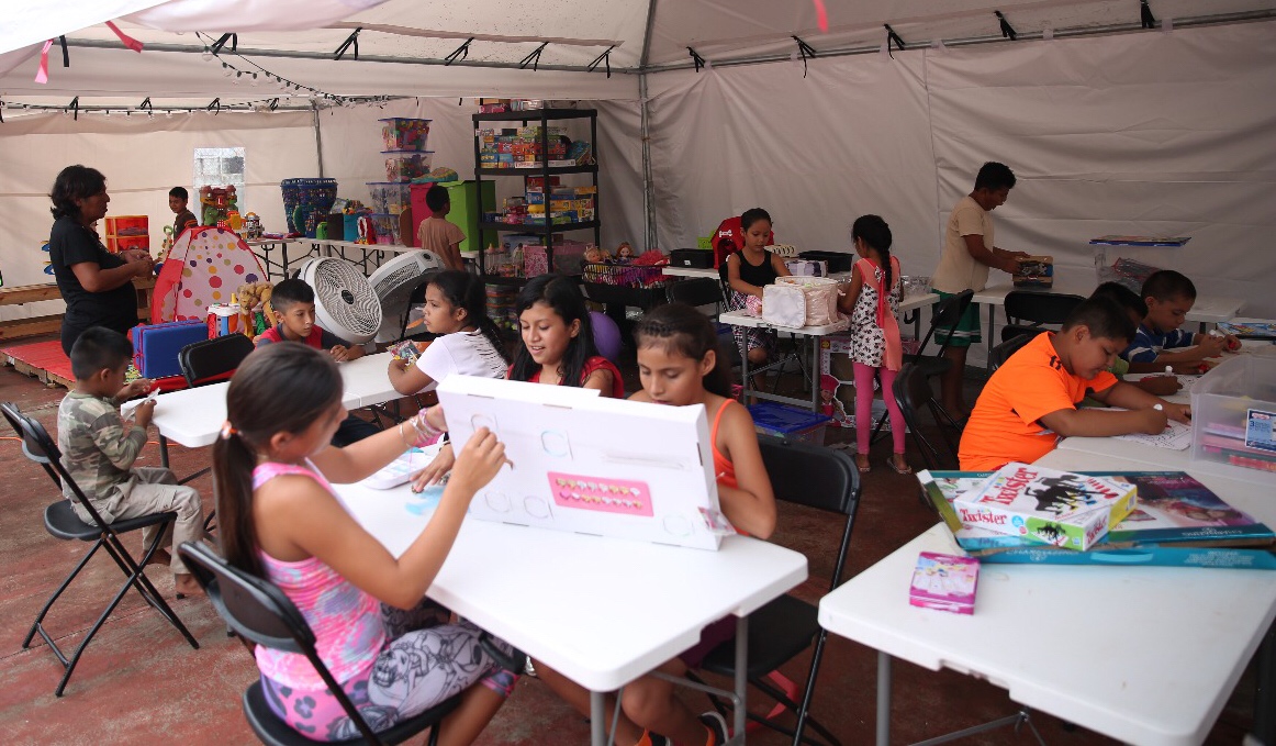 Protección y cuidado de la niñez, prioridad en albergues de Oaxaca: Calzada Rovirosa