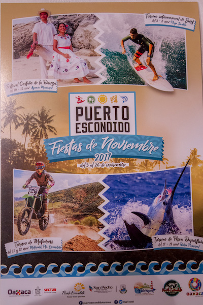 Puerto Escondido listo para la celebración de las Fiestas de Noviembre
