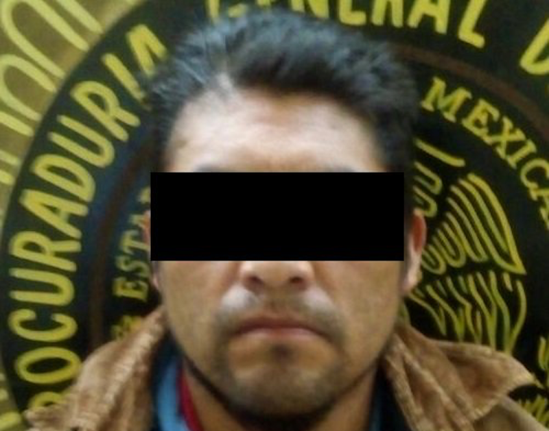 Aprehende Fiscalía General a probable violador de una niña