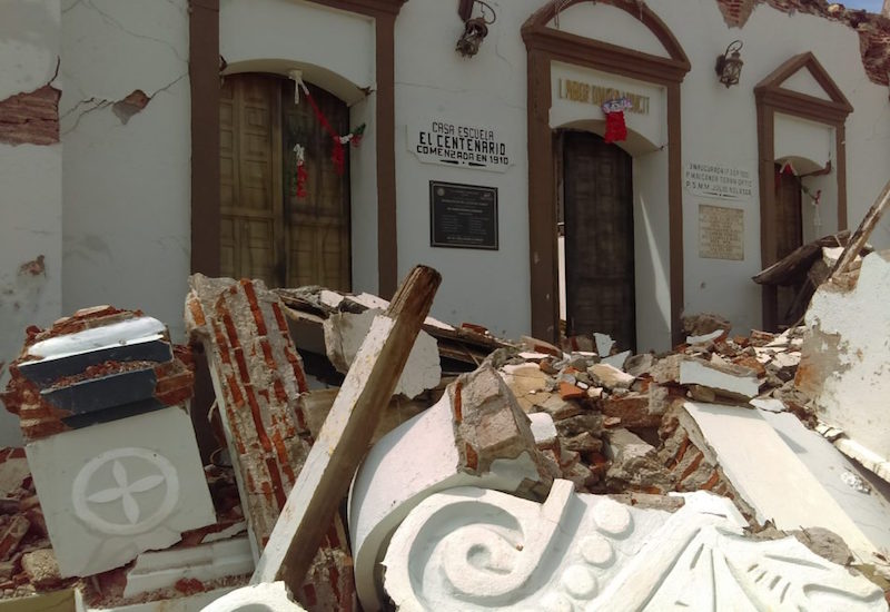 Proyecta Memoria asesorará a mexicanos en reutilización de escombros patrimoniales