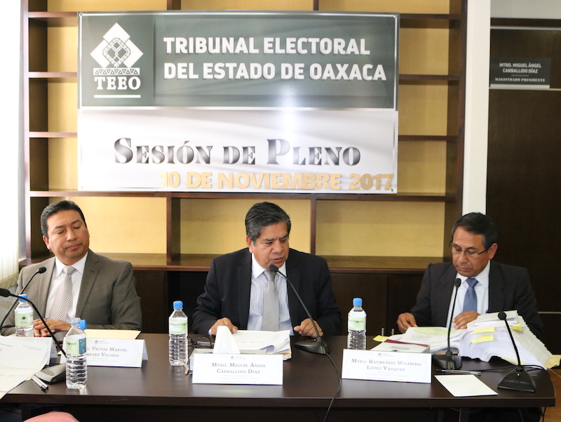 Por Mayoría de votos Pleno del TEEO otorga registro a Asociación Civil Lexie