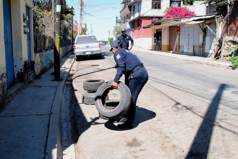 Implementa Gobierno Municipal operativo para evitar que se aparten lugares en la vía pública