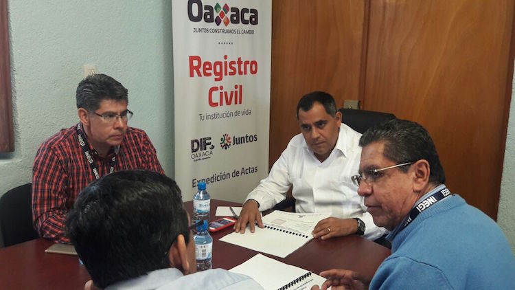 Registro Civil del Estado e INEGI coinciden en acuerdos que garantizan el derecho a la identidad