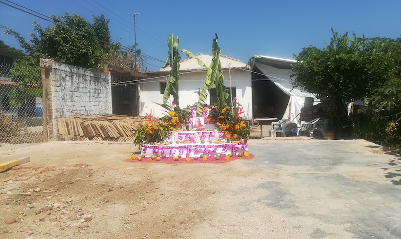 El terremoto acabó con mi casa pero no con la tradición del Xandu’ (Todos Santos)