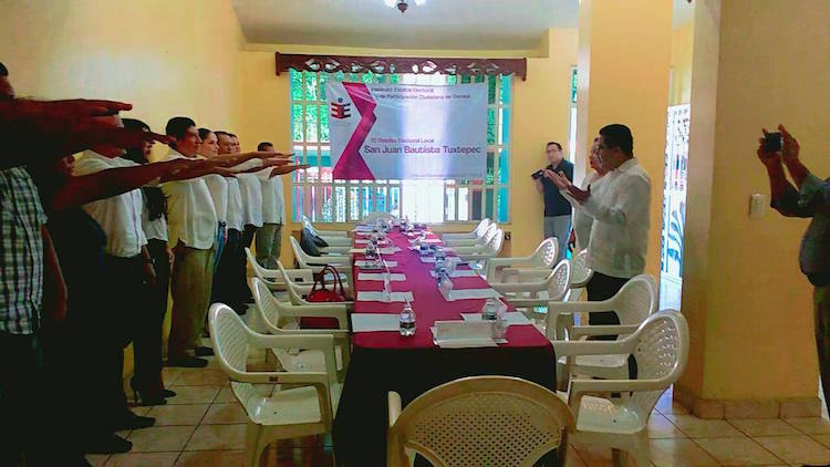 En Tuxtepec, desdeñan partidos políticos instalación de Consejo Distrital Electoral