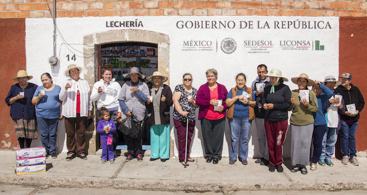 En 5 años, Liconsa inauguró mil 936 lecherías