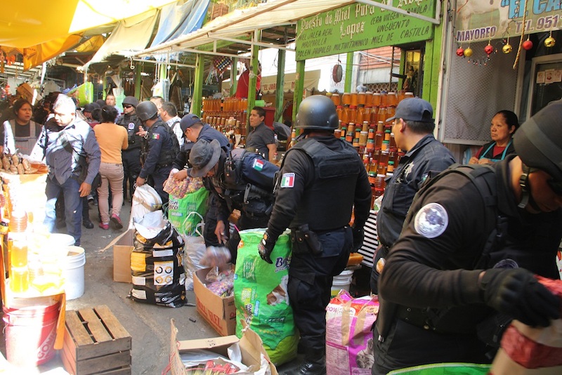 Decomisa Comisión de Seguridad Pública y Vialidad Municipal Dos toneladas de pirotecnia