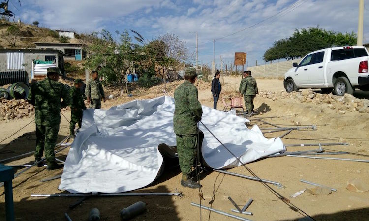 El Frente Frío 25 provoca daños en Oaxaca: CEPCO