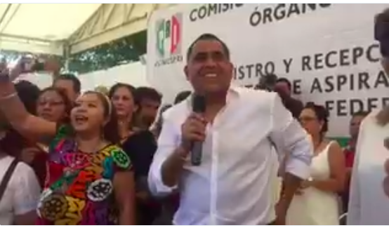 Aspirantes a diputados y diputadas que tienen visto bueno de Murat se registran