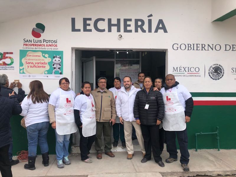 Liconsa pone en marcha “Mi Lechería Bonita” en San Luis Potosí