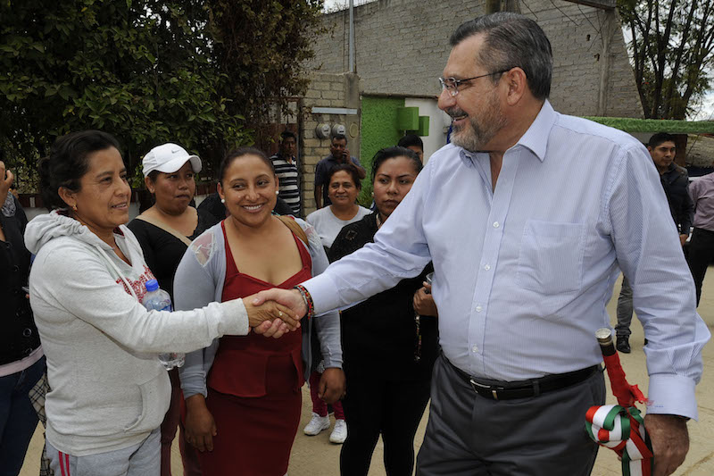 Con acciones concretas y palpables Hernández Fraguas cumple a vecinos de Trinidad de Viguera