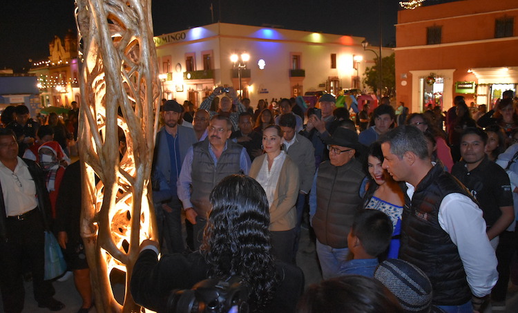 Inaugura Hernández Fraguas y Alejandro Murat, exposición “Epifanía”