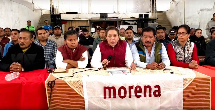Exige Morena alto a “campaña de desprestigio contra dirigentes y militantes” en Oaxaca