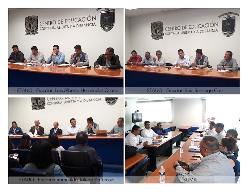 Logra UABJO acuerdos con 2 de 3 grupos del STAUO; el de Luis Alberto toma instalaciones