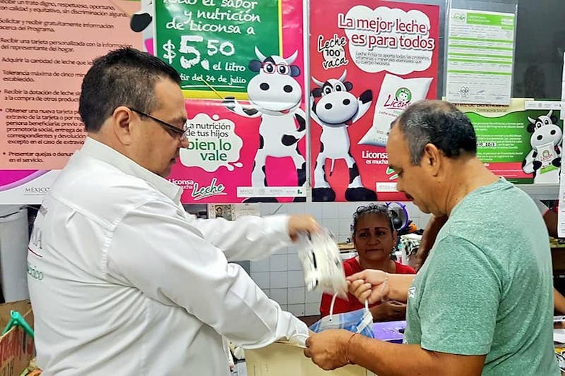 Cobertura total de Liconsa en Colima: llega a sus 10 municipios