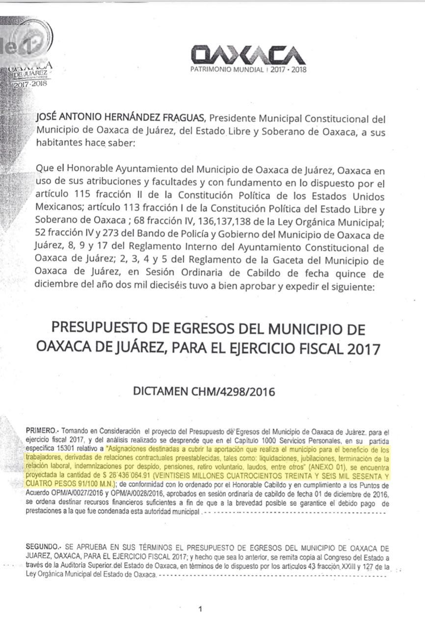 Por incapacidad de Fraguas reclamo de trabajadores sobre adeudo de Fondo de Pensiones