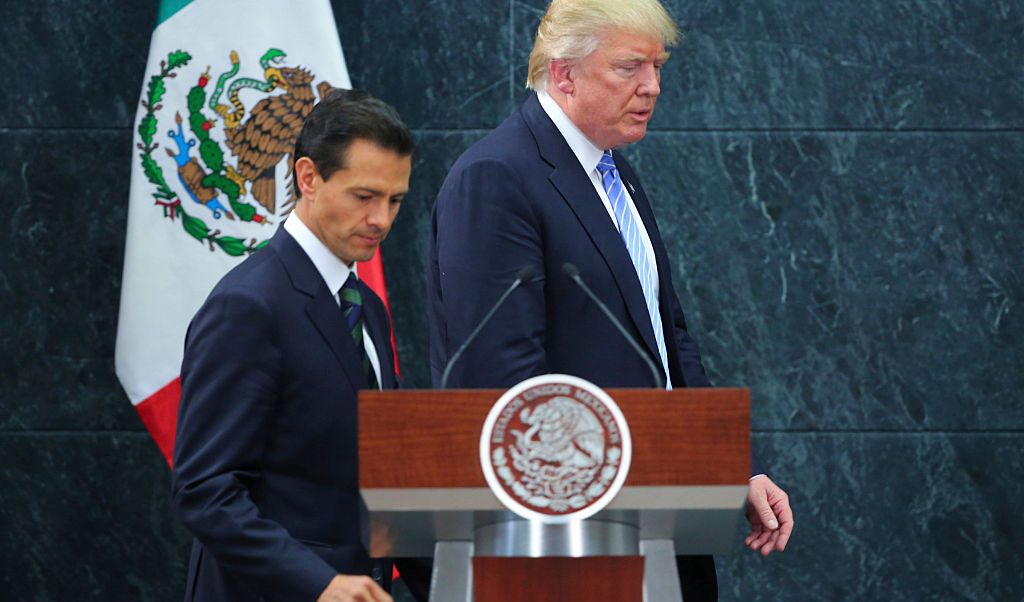 Casa Blanca confirma que busca con México reunión Trump-EPN