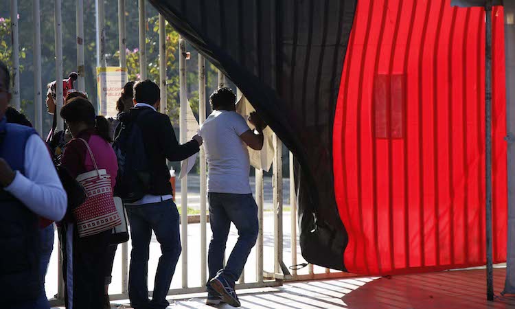 Continúa #STAUO la huelga en la @UABJO; autoridad afirma que es ilegal
