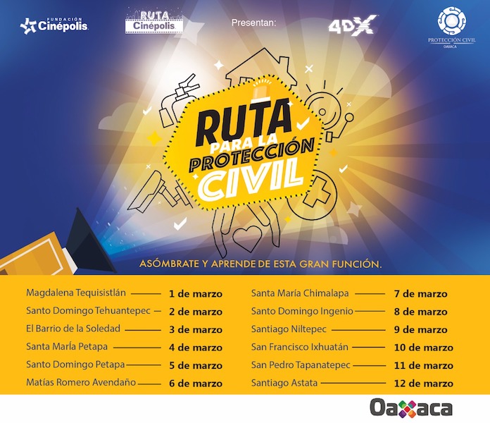 Cinépolis y CEPCO coordinan esfuerzos para promover la “Mochila de Emergencia”