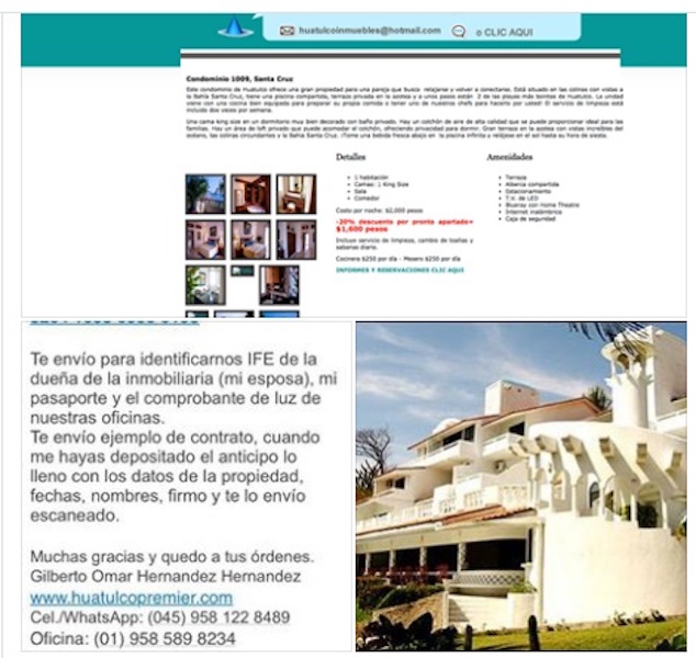 Banda cibernética defrauda a turismo nacional e internacional en Huatulco; hay denuncias en PGR