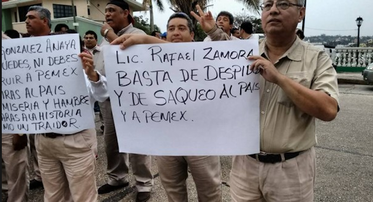 Corrupción y violación a su contrato colectivo han enriquecido a líderes petroleros a costa de la pobreza del trabajador