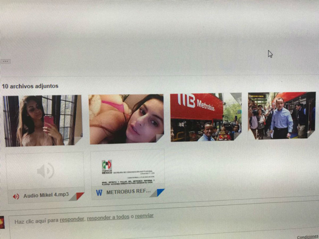Se “cuelan” fotos porno en un comunicado de Mikel Arriola; fue un “virus”, dice PRI capitalino