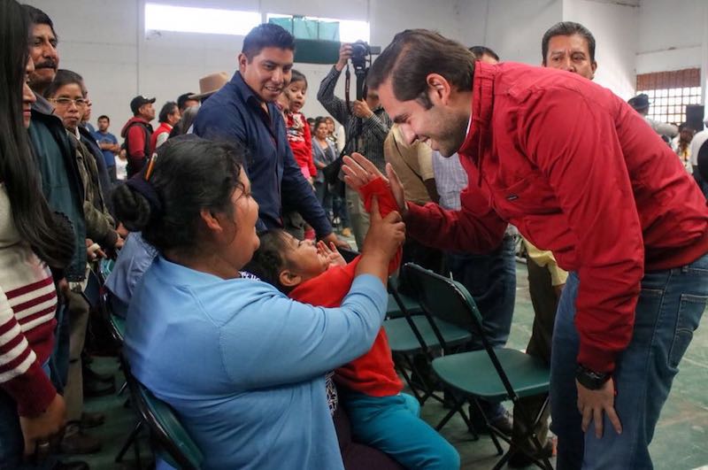 La Sierra Norte unida en apoyo a Raúl Bolaños Cacho Cué
