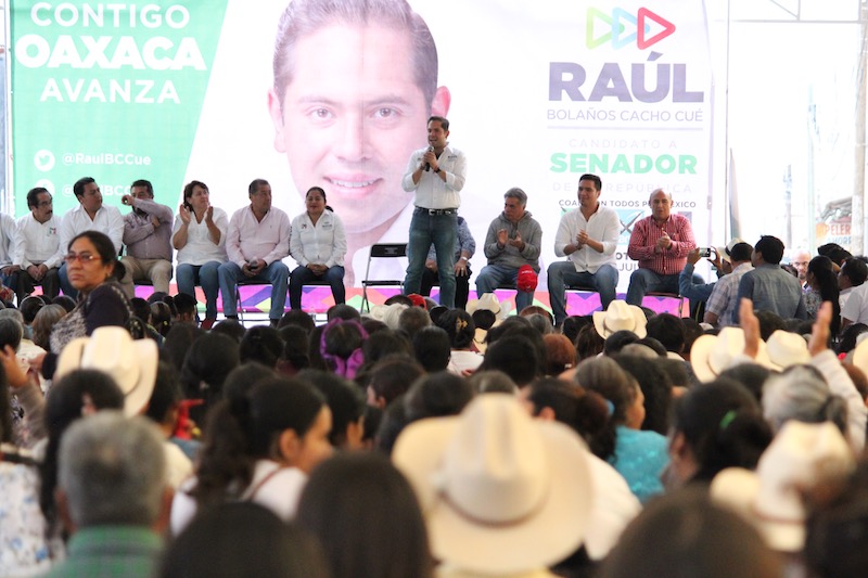 Impulso a Tlacolula sin perder la identidad indígena, propone Raúl Bolaños Cacho Cué