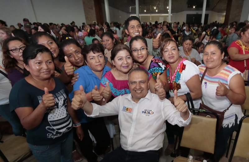 Aterrizar reformas para el bienestar de la gente, ofrece @hectorpablo_