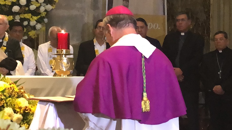 Asume Arzobispo sede episcopal no para ser “Príncipe”, sino servir al pueblo de Oaxaca