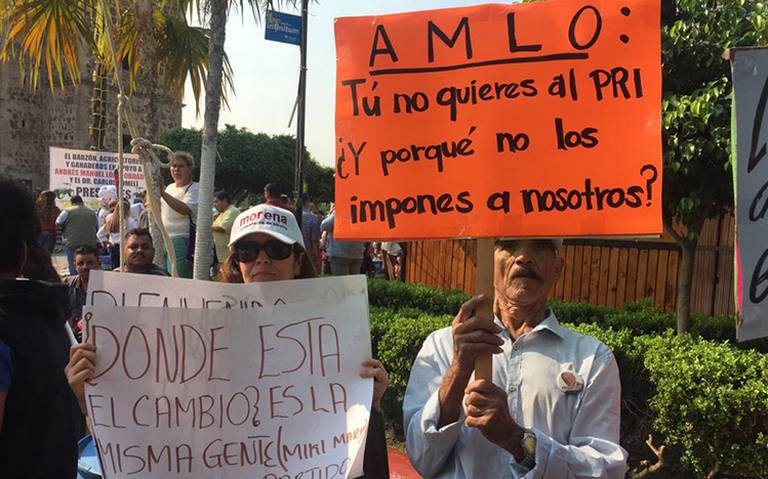 En medio de protestas, AMLO arranca mitin en Jalisco
