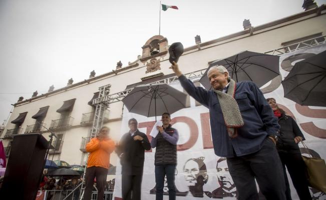 Ni uniéndose van a ganar el 1 de julio, dice AMLO a Anaya y Meade