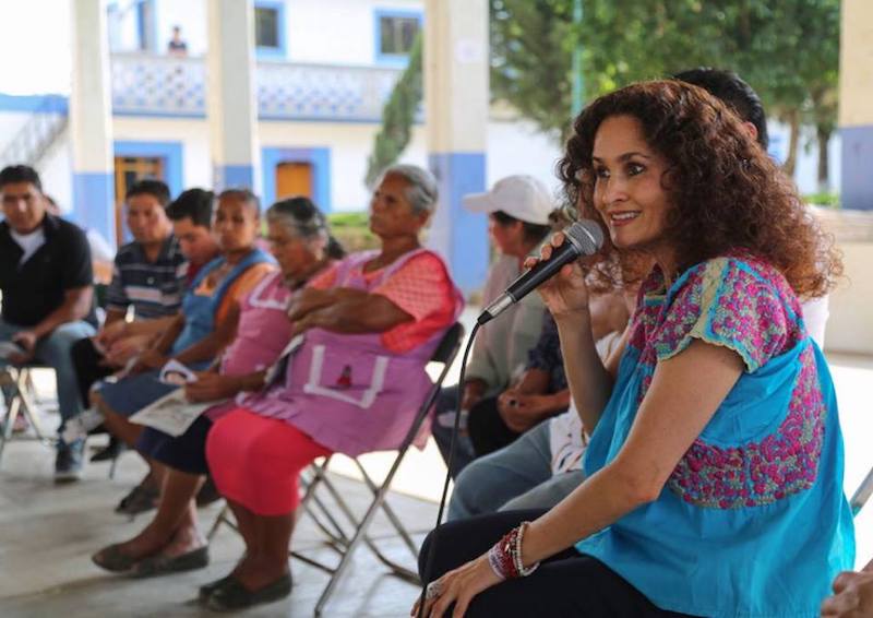 Susana Harp será la defensora de toda la magia arte y color de San Martín Tilcajete: artesanos