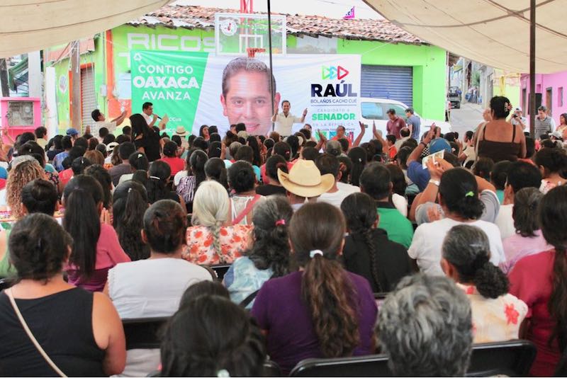 Putla y Raúl Bolaños, comprometidos para recuperar la tranquilidad de las familias