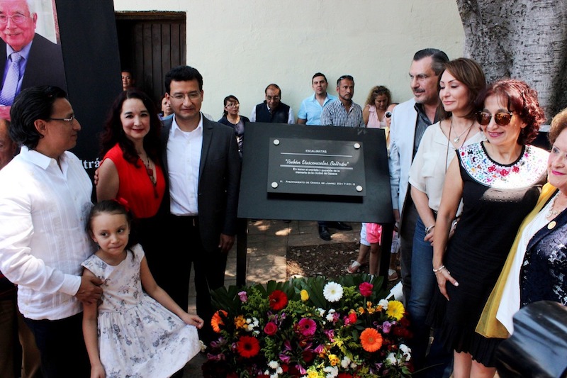 Rinde Municipio Capitalino homenaje a Rubén Vasconcelos Beltrán