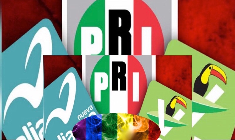 PRD se deslinda de candidatos trans piratas; PAN, PRI, PVEM y Panal callan ante ilegalidades