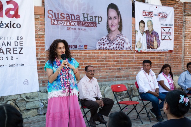 La sabiduría de las comunidades de Oaxaca está en su organización social: Susana Harp