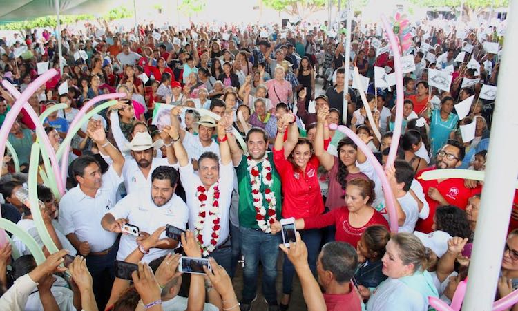 Zimatlán con toda la fuerza para llevar al Senado a Raúl Bolaños Cacho Cué